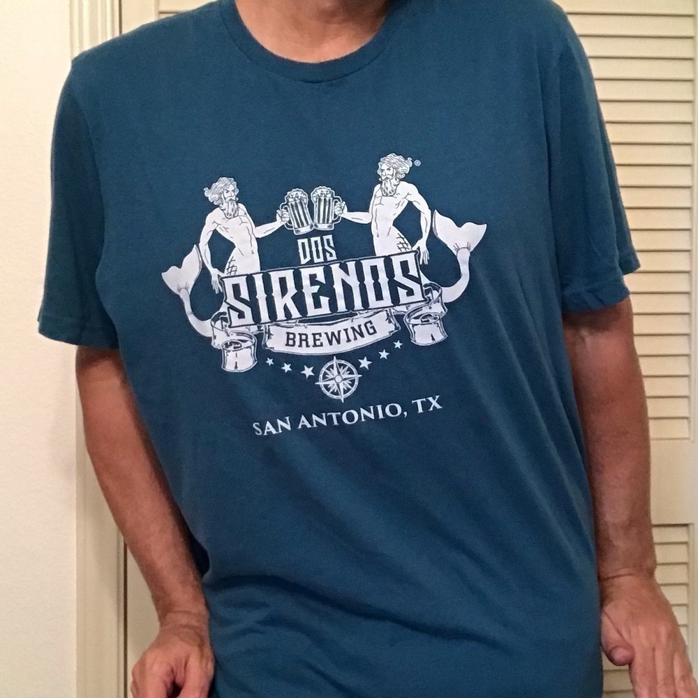SOUVENIR SAN ANTONIO BREWING SHIRT 2XL WORKOUT KEEPSAKE